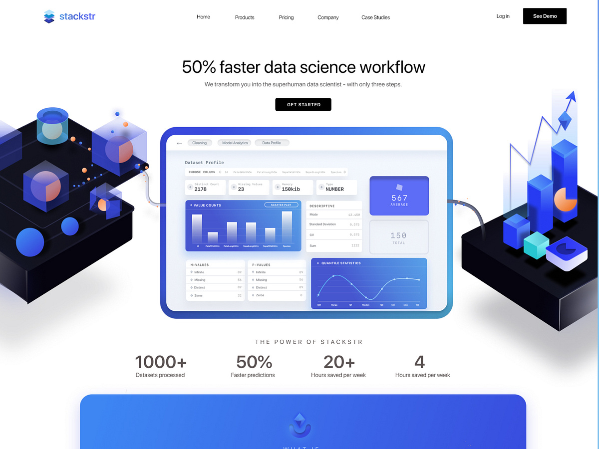 Browse thousands of Data Science images for design inspiration | Dribbble