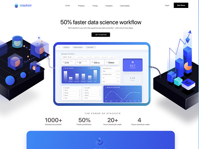 AI/Data Science Landing Page