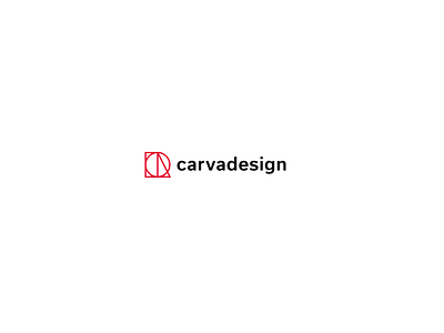 Carva Design branding carvadesign design geometric illustrator logo vector