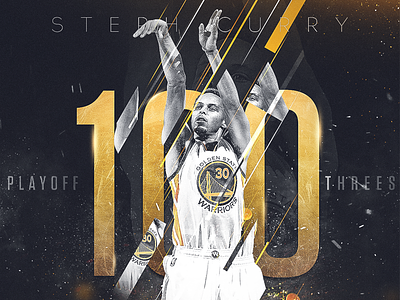 Steph Curry - Artwork for the NBA basketball champions curry nba nba playoffs playoffs social media sport sports design steph curry under armour warriors