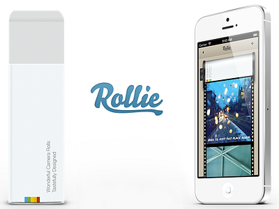 Rollie camera film iphone organise photo roll rollie