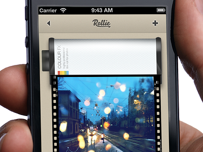 Rollie app camera film iphone organize retro roll rollie