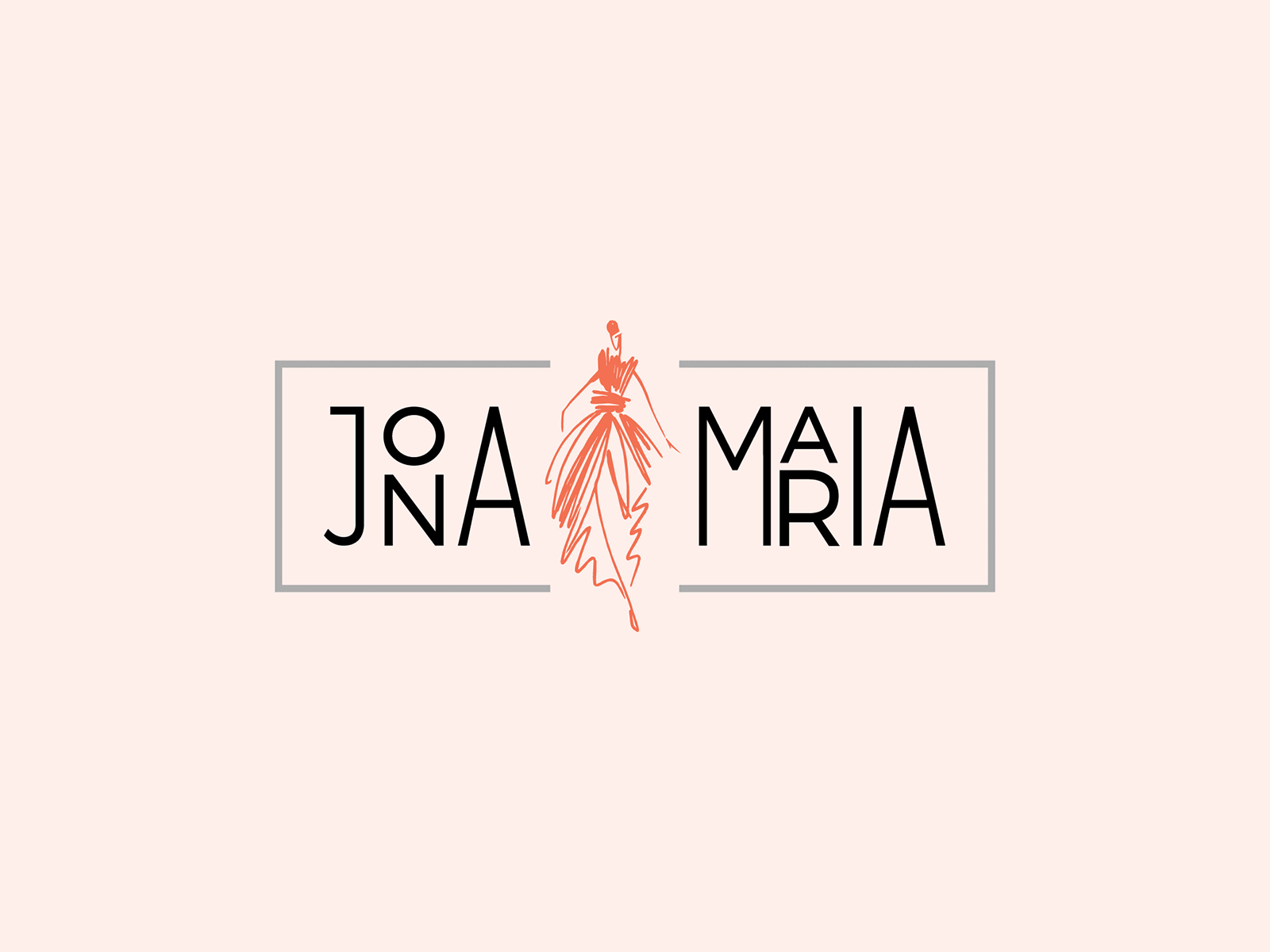 Jona Maria - branding behance branding branding concept chennai design fashion app fashion brand logo graphic design identity design illustration logo logotype typography vector women empowerment women fashion