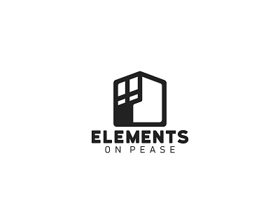 Elements on Pease branding clean design graphic design logo vector