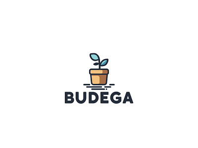 Budega graphic design logo