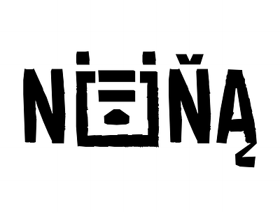 Neenah Wordmark american graphic design illustrator indigenous logo native neenah wordmark