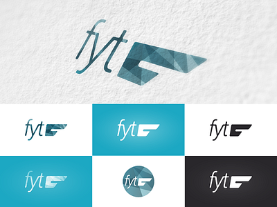 Fyt Concept 2 branding design process fitness identity logo logotype typography