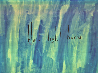 Black light burns black light burns illustration logo