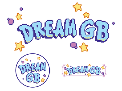 Dream GB Branding branding illustrator logo pixel vector