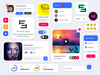 Social Platform Ui Kit