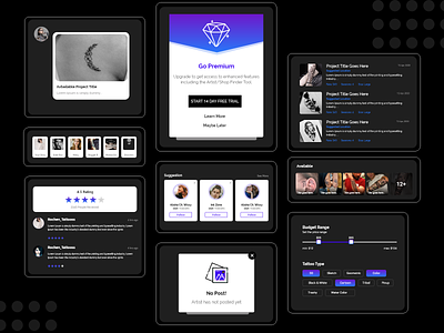 UI Elements app appdesigner design designs icon mobile ui ui uiuxdesign ux website