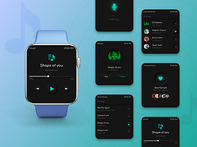 Smart Watch UI