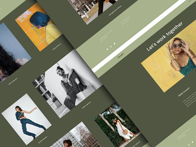 Fashion Photographer Portfolio Website Design