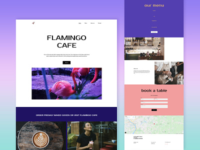 Cafe Website Design