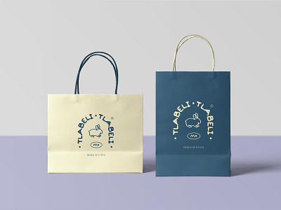 Tlabeli - Bag branding design graphic design logo