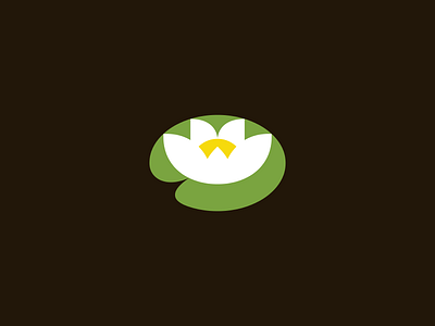 Logopond Mark logo logopond pond redesign typography water lily