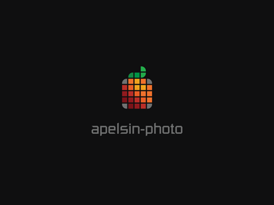 Apelsin Photo design ferrethills logo nikita lebedev orange pantone pixel ru ferret