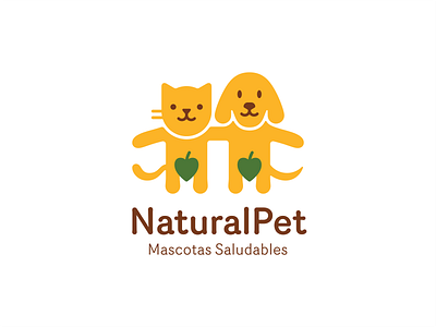 NaturalPet cat cute dog humour leaf natural organic pet