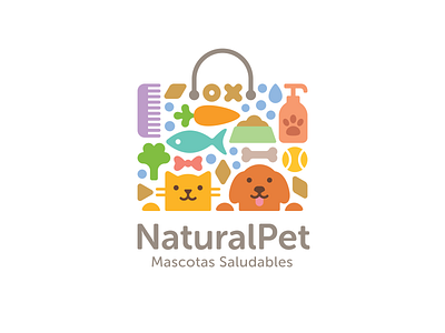 NaturalPet accessories cat dog food natural organic pet shopping bag