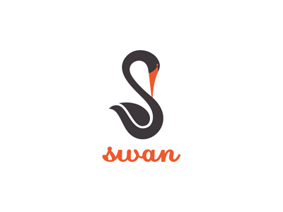 Swan black elegant ferrethills logo nikita lebedev ru ferret s swan