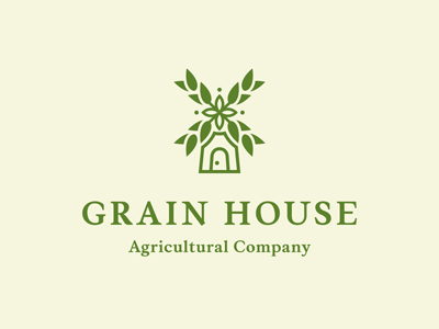Grain House ru-ferret ferrethills nikita lebedev bakery agriculture mill grain organic green logo
