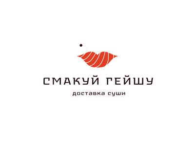 Relish The Gejsha ferrethills ru-ferret logo nikita lebedev geisha sushi tuna lips japan