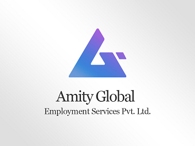 Amity Global brand identity illustration logo concept logo design nepal