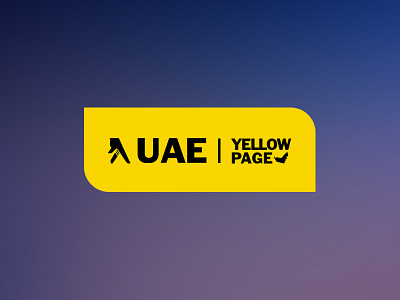 Yellow Page UAE logo concept design logo illustration