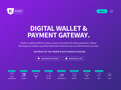 Landing Page Concept