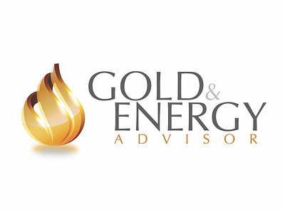 Logo Gold & Energy design icon logo