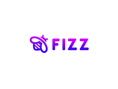 Fizz logo branding design flat icon illustration logo typography ui ux vector
