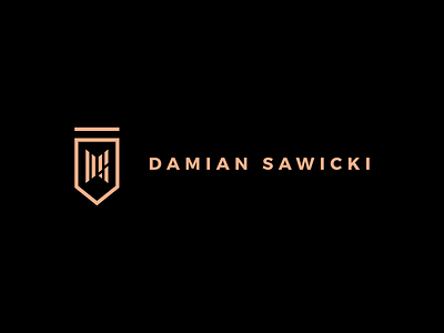 Logo - Damian Sawicki branding design illustrator logo minimal typography