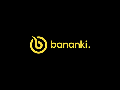 Logo - Bananki branding design flat gaming illustrator logo minimal vector