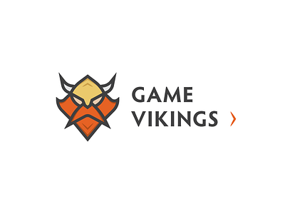 Logo - Game Vikings branding design gaming illustrator logo vector