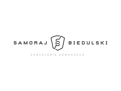 Logo - Samoraj & Biedulski advocate branding design illustrator logo vector