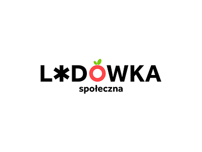 Logo - Lodówka społeczna branding design fridge illustrator logo minimal typography vector