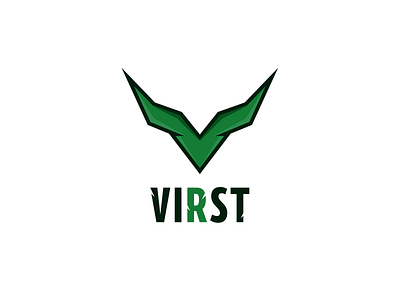 Logo - Virst branding design logo paintball vector
