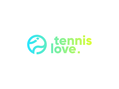 Logo - Tennislove branding design illustrator logo minimal vector