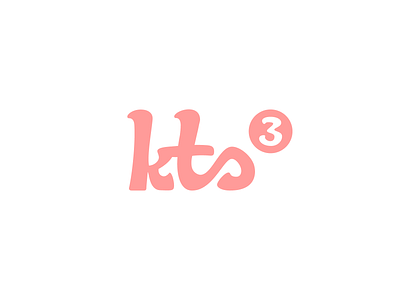 Logo - KTS3 branding design illustrator logo minimal typography vector