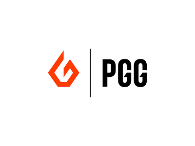 Logo - PGG branding design illustrator logo minimal thermal typography vector