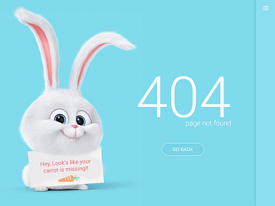 Daily UI #8 404 Error Page