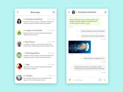 Daily UI #13 Direct Messaging