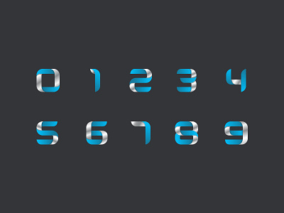 Numbers art design creative graphic numbers