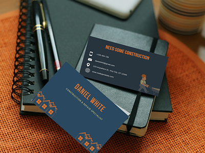 Construction Business Card