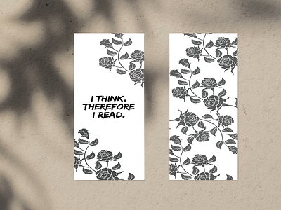 Flower Book Mark Design