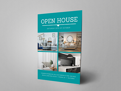 Open House Flyer Design