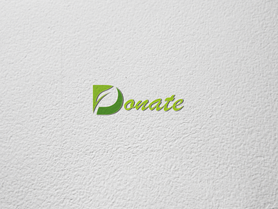 Donate design illustration logo