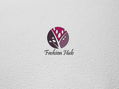 Fashion Hub design illustration logo