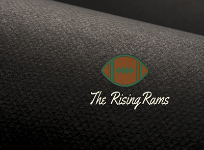 Rising Rams design illustration logo