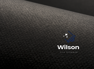 Wilson Cleaner design illustration logo